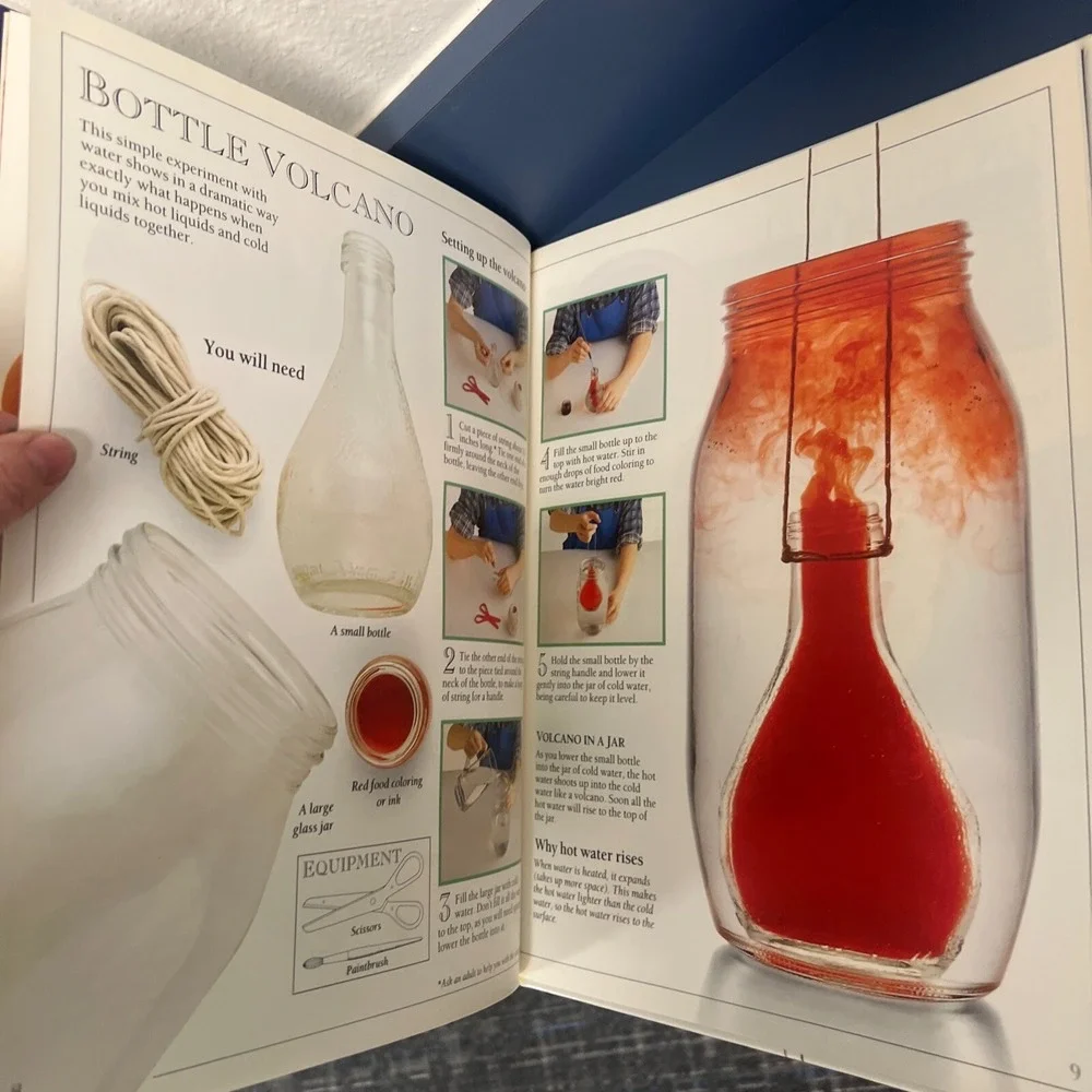 My First Science Book Simple Experiments Homeschooling Science Fair Laboratory